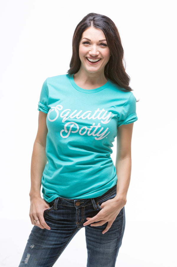 Squatty Potty Text T-Shirt.